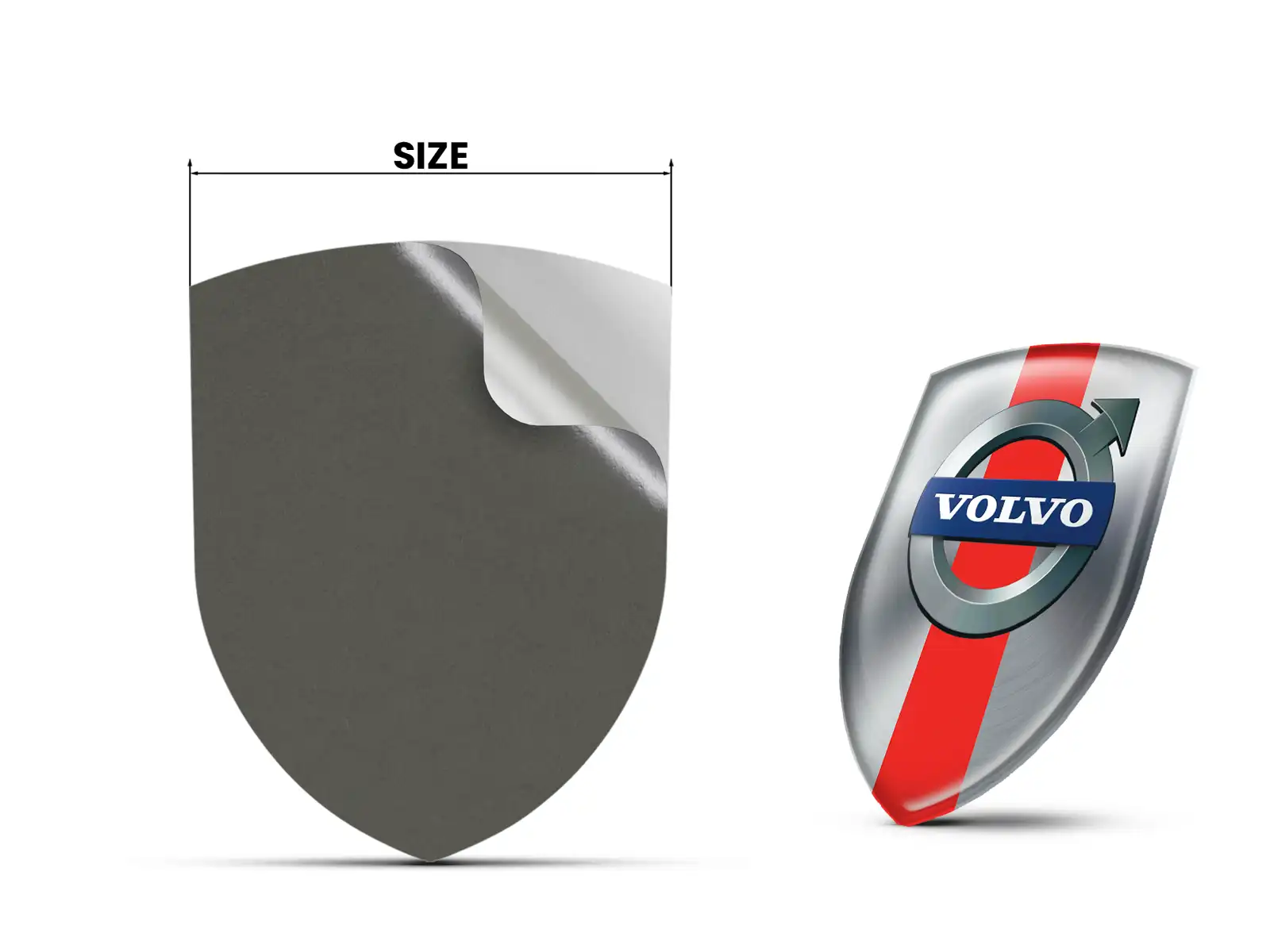 Volvo Emblemas Auto Personalizados Look Máximo Resistentes Pro